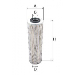 Wkład filtra oleju hydraulicznego WH 098 Zastosowanie wózki bułgarskie EV 715