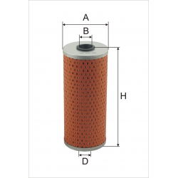 Wkład filtra oleju WO 022 - Zamiennik: WO 10-40/1x, H 947/1x, OM 513, SO 7001