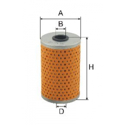 Wkład filtra oleju - WO 026 - Zamiennik: WO 10-33/1x, HU 932/3x, HU 932/4x, OM 516, SO 756