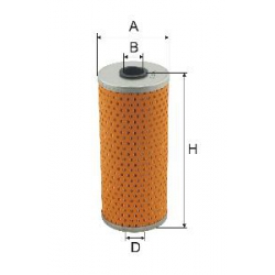 Wkład filtra oleju - WO 027 - Zamiennik: WO 10-40/1x2, OM 513/1,SO 7034