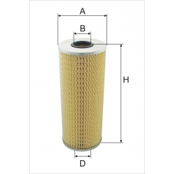 Wkład filtra oleju WO 663 - Zamiennik: WO 90-150.362.25