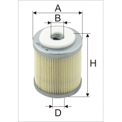 Wkład filtra paliwa WP 054 - Zamiennik: WP 10-11, P 609, PM 984, SN 5057