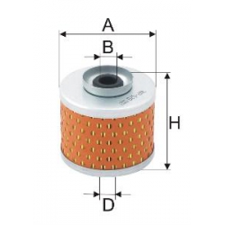 Wkład filtra paliwa WP 070 - Zamiennik: 2220/10/A, BF 715, P 710/1, P 715, PM 803, SN 230