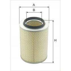 Wkład filtra powietrza WPO 052 - Zamiennik WA 31-660, C 17201, AM 422, SA 10940