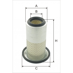 Wkład filtra powietrza WPO 287 - Zastosowanie: Wózki widłowe Mitsubishi