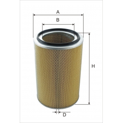 Wkład filtra powietrza WPO 345 - Zamiennik: WA 40-1430, SA 16007