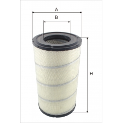 Wkład filtra powietrza WPO 402 - Zamiennik: WA 20-2200, C 291366, C 291366/1, AM 447/2, SA 16272