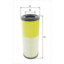Wkład filtra powietrza WPO 403 - Zamiennik: WA 20-1160, C 21 790, AM 447/3, SA 16128