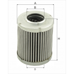 Wkład filtra oleju hydraulicznego WH 068 - Zamiennik: WH 32-40-63, WH 52-70.98.63, WH 32-40-63x, H 710/1x, SH 52710