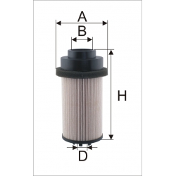 Wkład filtra paliwa - WP 1015x - Zamiennik: WP 1512x, PU 999/2 x, PE 975, SN 30014, SK 3293, P 5510,