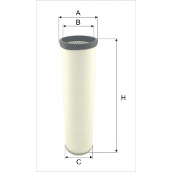 Wkład filtra powietrza WPO 794 - Zamiennik: CF 710, SA 17207